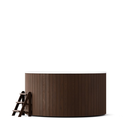 Купель круглая PolarSpa COMFORT FAMILY COLD 220 Термоясень