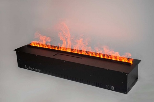 Электроочаг Schönes Feuer 3D FireLine 1000 Pro со стальной крышкой в Калининграде
