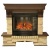 Каминокомплект InterFlame Экстер Rock Beige/Black (темный дуб)+Panoramic 25 в Калининграде