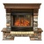 Каминокомплект InterFlame Экстер Rock Beige/Black (темный дуб)+Panoramic 25 в Калининграде